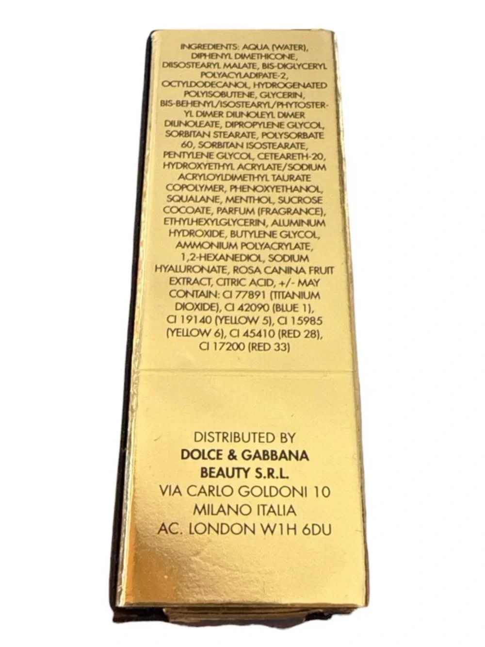 Dolce & Gabbana Rose Dew Lip Gloss - Flirty Red .08oz